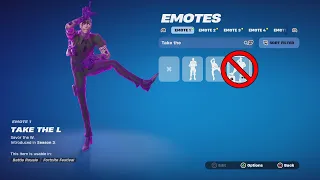 Fortnite Is CENSORING Certain Emotes! 💀 (Take The L And Laugh It Up Are TOO TOXIC?!)