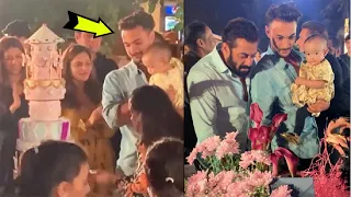 Salman Khan Bhanji Ayat Sharma GRAND Birthday Party INSIDE Video