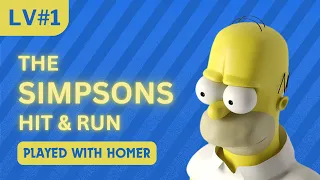 Exploring Level 1 in The Simpsons: Hit & Run - Adventure!