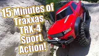 Climbing, Trailin' & Water ACTION! Traxxas TRX-4 Sport Scale & Trail Crawler Off-Roading | RC Driver