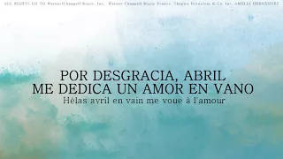 Madeleine Peyroux -  La Javanaise Lyric/Español  The Shape Of Water OST