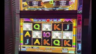 🔥 20€ EINSATZ BOOK OF RA SPIELBANK 2023 MERKUR MAGIE NOVOLINE MEGA JACKPOT