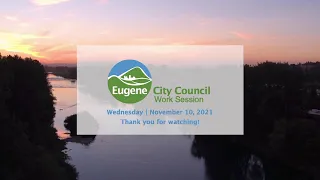 City Council Work Session: November 10, 2021