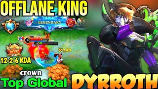 Dyrroth Best Build In 2022 | Top Global Dyrroth crown - Mobile Legends