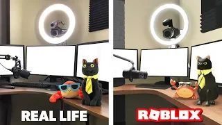 REMAKING MY SETUP IN ROBLOX BLOXBURG!