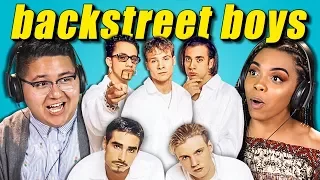 TEENS REACT TO BACKSTREET BOYS (90s Boy Band)