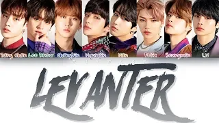 STRAY KIDS - LEVANTER (English Ver.) (Color Coded Lyrics Eng/Rom/Han)