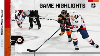 Capitals @ Flyers 2/26 | NHL Highlights 2022