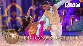 Dr Ranj Singh & Janette Manrara Quickstep to 'Prince Ali' - BBC Strictly 2018