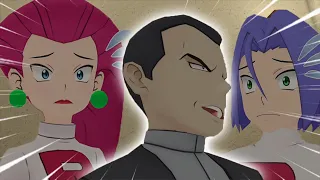 When Team Rocket tells Giovanni they're retired