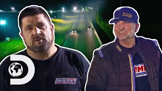 Jeff Lutz & Larry Larson Have Heated Race | Street Outlaws