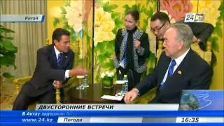 По завершении Боаосского форума Президент РК дал интервью отечественным журналистам