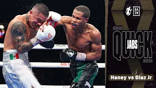 Quick Jabs | Devin Haney vs Joseph Diaz Jr! WBC Lightweight Championship Best Moments! (HIGHLIGHTS)