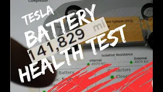 Tesla Battery Health Test - Measuring Degradation on my high-mileage Tesla Model 3