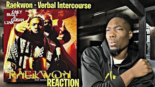 THIS TOUGHH! Raekwon - Verbal Intercourse Ft. Nas & Ghostface Killah REACTION | First Time Hearing!