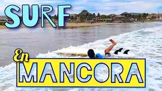 Aprende a Surfear en Máncora (pero así no xd) #Turismo #Mancora 2022
