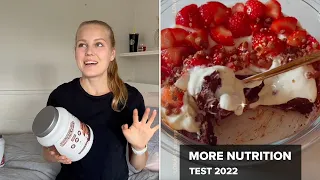 MORE NUTRITION Sortiment 2022 im Test 🥤🧁🥗🍓 Chunky Flavour, Protein, Spices, Saucen, Mormelade, ...