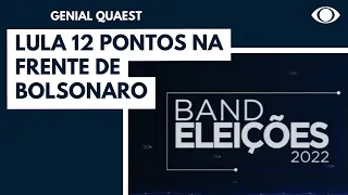 Lula tem 45% e Bolsonaro, 33%, diz pesquisa Genial Quaest