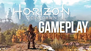 HORIZON ZERO DAWN GAMEPLAY - Developer Walkthrough - E3 2016