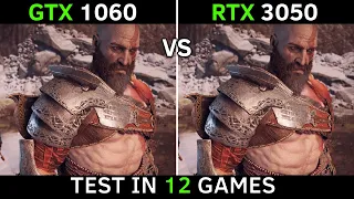 GTX 1060 vs RTX 3050 | Test In 12 New Games | 1080p