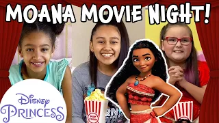 Moana Virtual Movie Night | Disney Princess Club