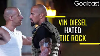 Vin Diesel & Dwayne Johnson: The Clash of the Egos | Inspiring Life Stories | Goalcast