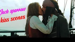 Jack Sparrow kiss scenes