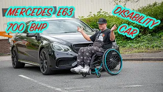 Fastest Disability Car In UK | 700Bhp | Mercedes E63