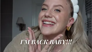 VLOG: I'M BACK!!! GRWM, Invisalign Chats & Sephora Haul