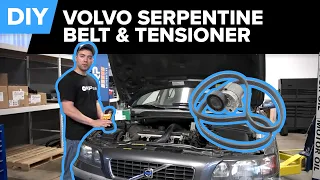 Volvo Serpentine Belt and Tensioner Replacement - (S40, S60, S80, V70, XC90)