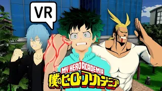 DEKU CONOCE A ALL MIGHT!  | MY HERO ACADEMIA VR #1