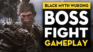 Black Myth: Wukong - GIANT WOLF Boss Fight Gameplay