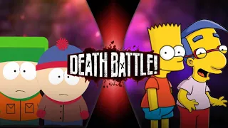 Bart & millhouse vs stan & kyle (the Simpsons vs south Park) fan made death battle trailer