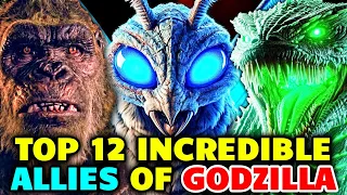 Top 12 Incredible Allies of Godzilla Who Helped Him Win Wars Against More Evil Entities