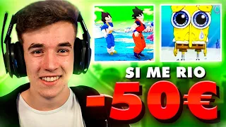 SI ME RIO PIERDO 50€ | SI TE RIES PIERDES