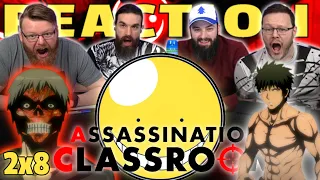 Assassination Classroom 2x8 REACTION!! "Reaper Time, Part 2"