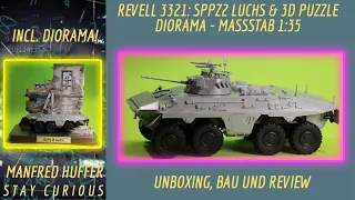 Revell 03321: SpPz 2 Luchs & 3D Puzzle Diorama - Maßstab 1:35