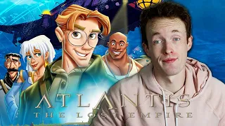 ATLANTIS THE LOST EMPIRE is an ADVENTURE! FIRST Time Watching and Movie Reaction!