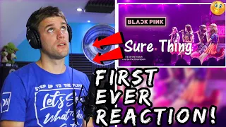 Rapper Reacts to BLACKPINK FIRST REACTION!! | SURE THING (MIGUEL) COVER