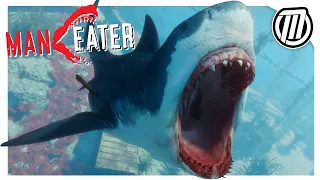 MANEATER: Shark Attack Simulator! | EATING PEOPLE GAMEPLAY