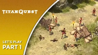 Greek mythology!? Heck yeah! | Titan Quest | Episode 1 (Let's Play/PS4)