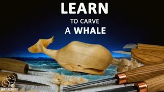 Wood carving for beginners ideas, courses. How whittling a whale or any fish self. Carving fish