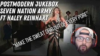 A Seven Nation Army couldn't hold me back from checking out POSTMODERN JUKEBOX ft HALEY REINHART