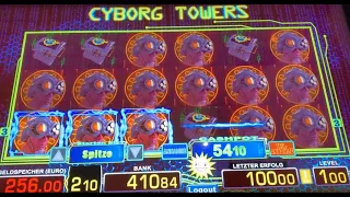 Cyborg Towers Krasses Bild auf 1 Euro Einsatz Let's Play Merkur, Novo, Spielothek Tag 112 Teil 11