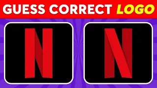 Guess The Correct Logo ✅ Logo Quiz 2024 | Monkey Quiz 🐵🔍🎯