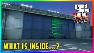 Fort Zancudo Is Getting a SECRET Update SOON In GTA 5 Online....What Is Rockstar Hiding Inside?