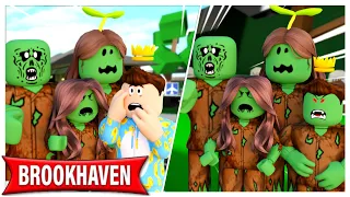 SOY ADOPTADO POR UNA FAMILIA de ZOMBIES en BROOKHAVEN - Roblox YoSoyLoki