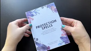 Protection Spells by Arin Murphy-Hiscock | Flip Through Book Review | #witchcraftbooktube