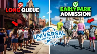 The BEST Tips and Tricks for Early Park Admission at Universal Orlando