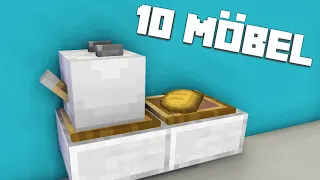 ✔ 10 Möbel die du in Minecraft bauen kannst | LarsLP